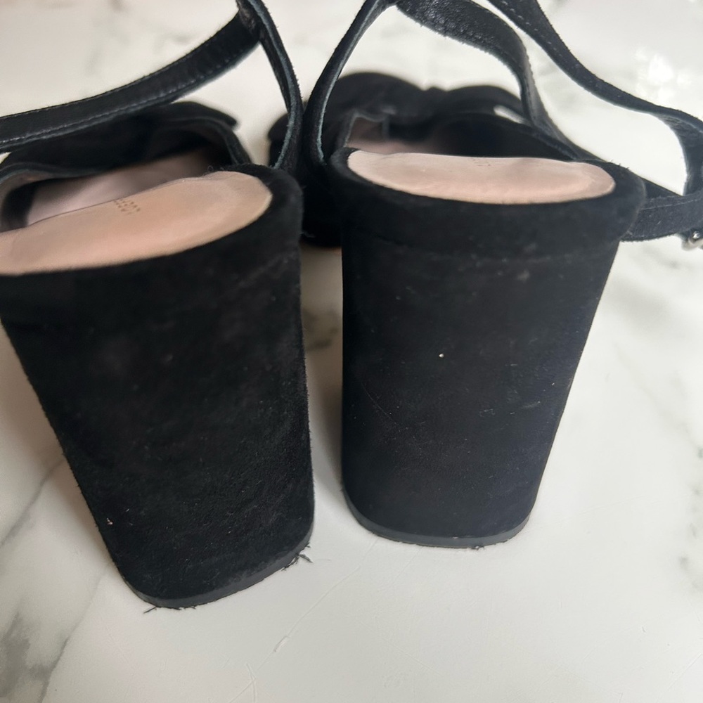 Loeffler Randall Black Women's Heeled Sandals - Picture 4 of 5